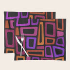 Palm Springs Modern Tiki Design Placemat Gallery Image 1
