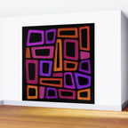Palm Springs Modern Tiki Design Wall Mural Gallery Image 2