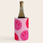 Bold Smiley Face Poster -  Aesthetic Art and Home Decor Wine Chiller Gallery Image 1