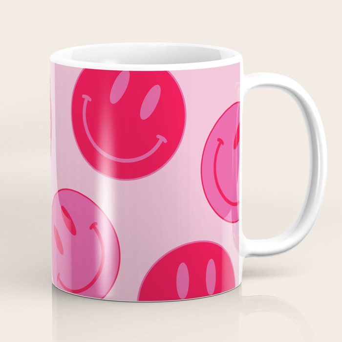 Bold Smiley Face Poster -  Aesthetic Art and Home Decor Coffee Mug Gallery Image 1
