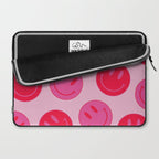 Bold Smiley Face Poster -  Aesthetic Art and Home Decor Laptop Sleeve Gallery Image 2