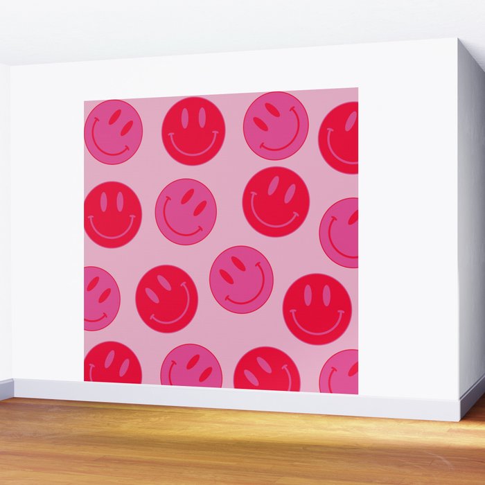 Bold Smiley Face Poster -  Aesthetic Art and Home Decor Wall Mural Gallery Image 2