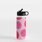 Bold Smiley Face Poster -  Aesthetic Art and Home Decor Water Bottle Gallery Image 1
