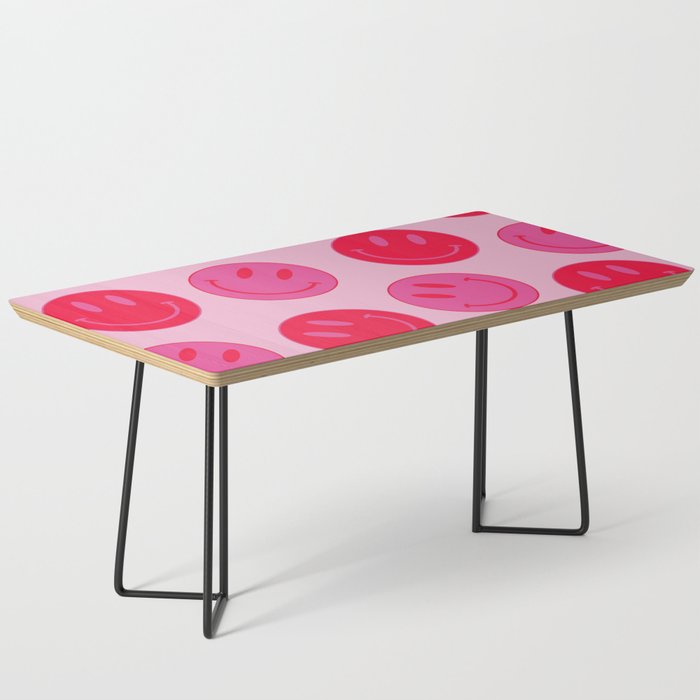 Bold Smiley Face Poster -  Aesthetic Art and Home Decor Coffee Table Gallery Image 1