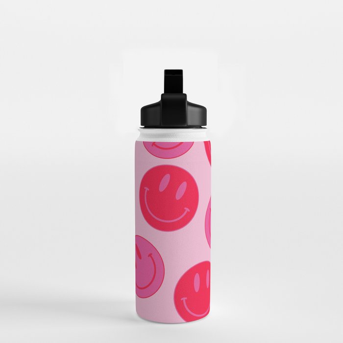 Bold Smiley Face Poster -  Aesthetic Art and Home Decor Water Bottle Gallery Image 2