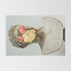 Bust With Flowers Rug Gallery Image 2