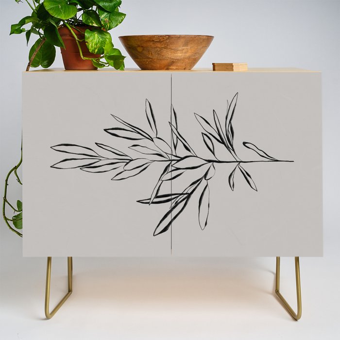 Elegant Olive Branch Credenza Gallery Image 1