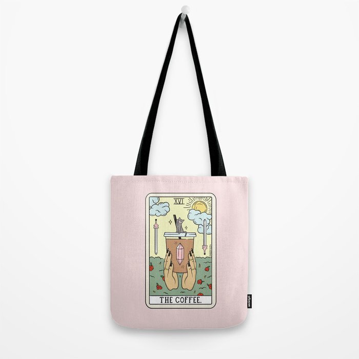 COFFEE READING UPDATED (LIGHT) Tote Bag Gallery Image 2