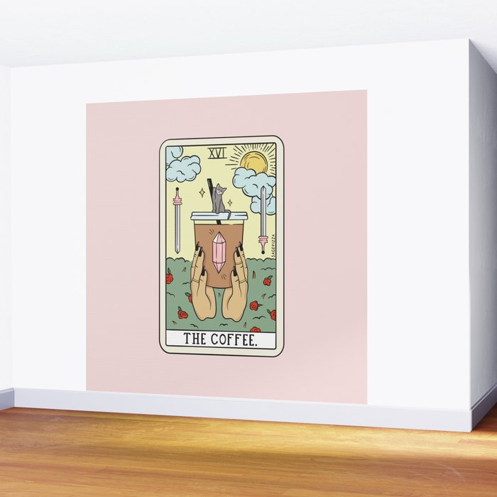 COFFEE READING UPDATED (LIGHT) Wall Mural Gallery Image 2