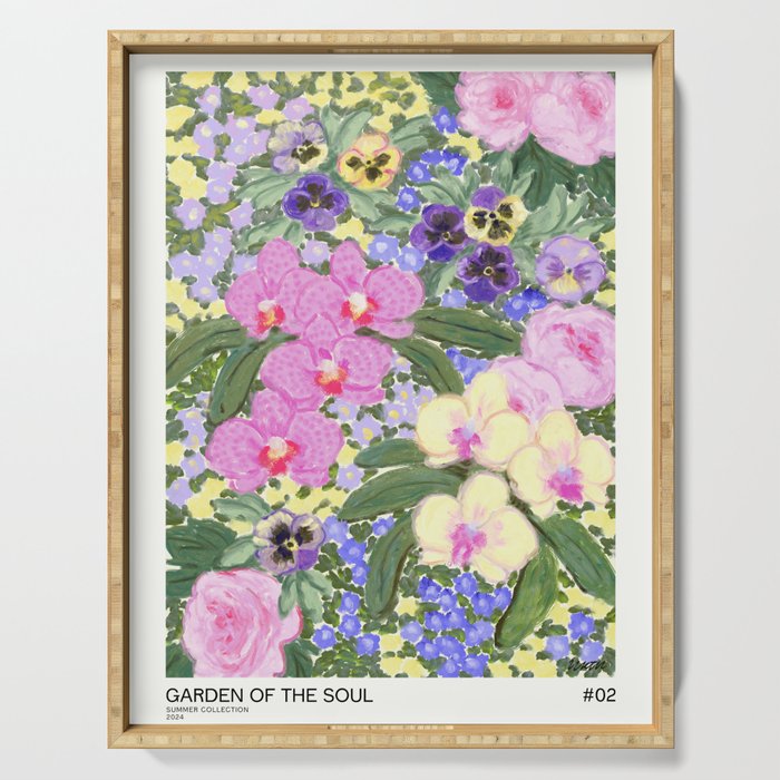 Garden of the soul  Serving Tray Gallery Image 1