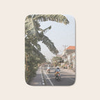 Tropical Road On Bali Island Art Print | Summer Holiday Photo | Digital Indonesia Travel Photography Bath Mat Gallery Image 1