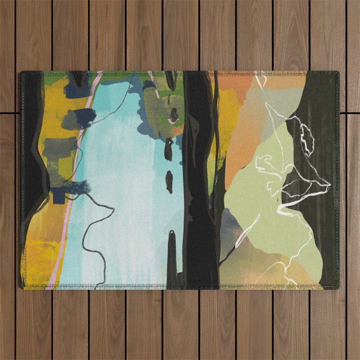 landscape 04 Outdoor Rug Gallery Image 1