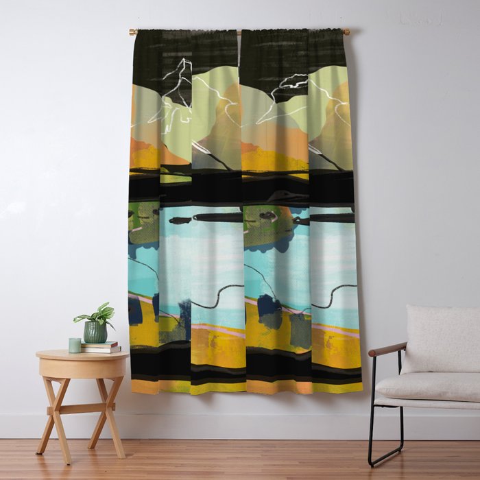 landscape 04 Window Curtain Gallery Image 5