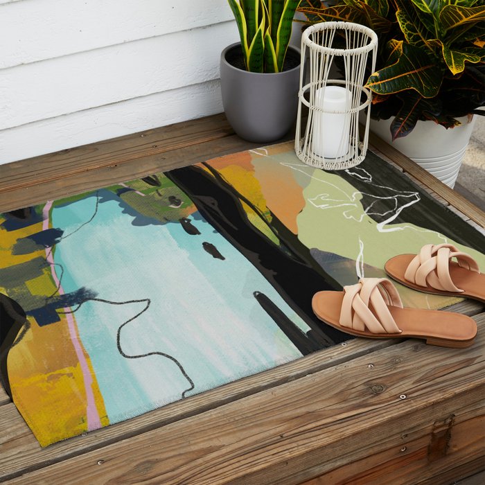 landscape 04 Outdoor Rug Gallery Image 2