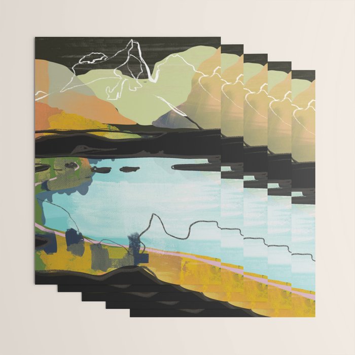 landscape 04 Wrapping Paper Gallery Image 3