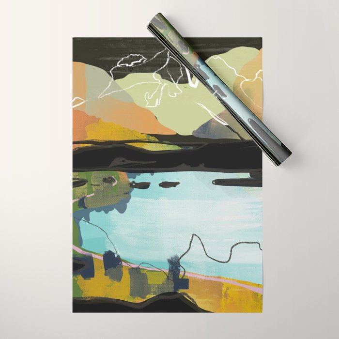 landscape 04 Wrapping Paper Gallery Image 1