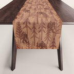 Subtle Sasquatch - Rust Table Runner Gallery Image 1