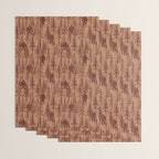 Subtle Sasquatch - Rust Wrapping Paper Gallery Image 3