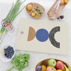 Woodblocks - Brown Blue Cutting Board Gallery Image 2