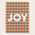 Joy in Christmas Plaid Poster Gallery Image 4