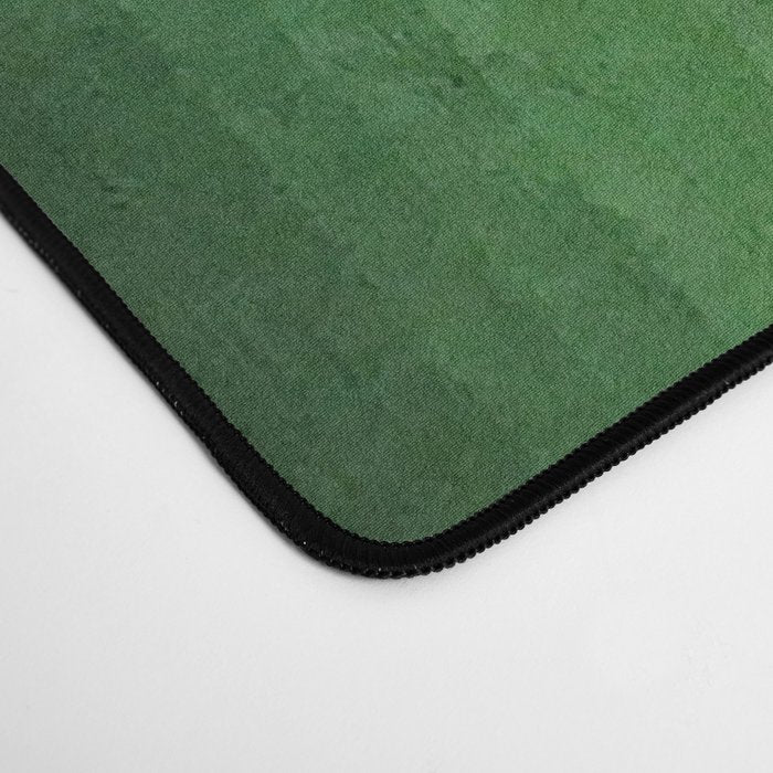 Palm leaf jungle Bali banana palm frond greens Desk Mat Gallery Image 4