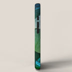 Palm leaf jungle Bali banana palm frond greens iPhone Case Gallery Image 2