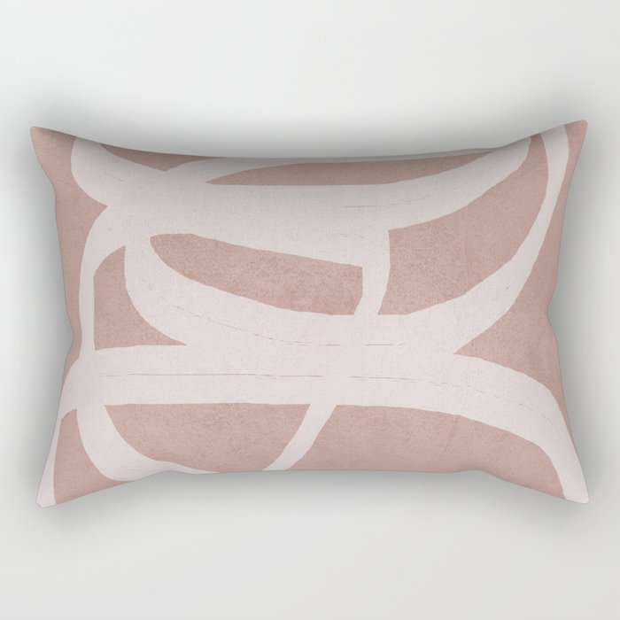 Abstract Flow III Rectangular Pillow Gallery Image 1