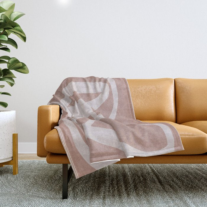 Abstract Flow III Throw Blanket Gallery Image 1