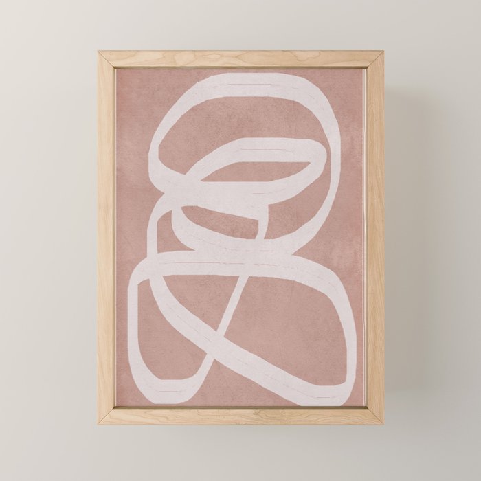 Abstract Flow III Mini Art Print Gallery Image 1