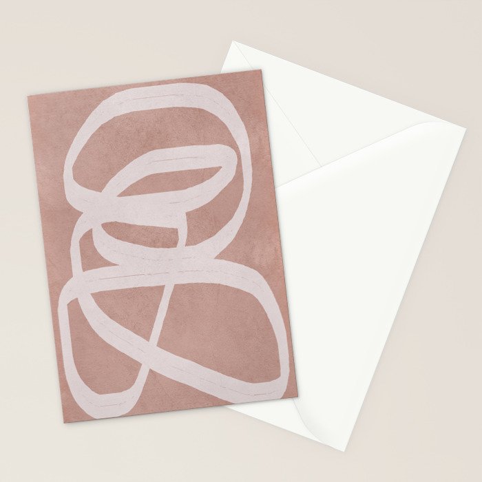 Abstract Flow III Stationery Card Gallery Image 2