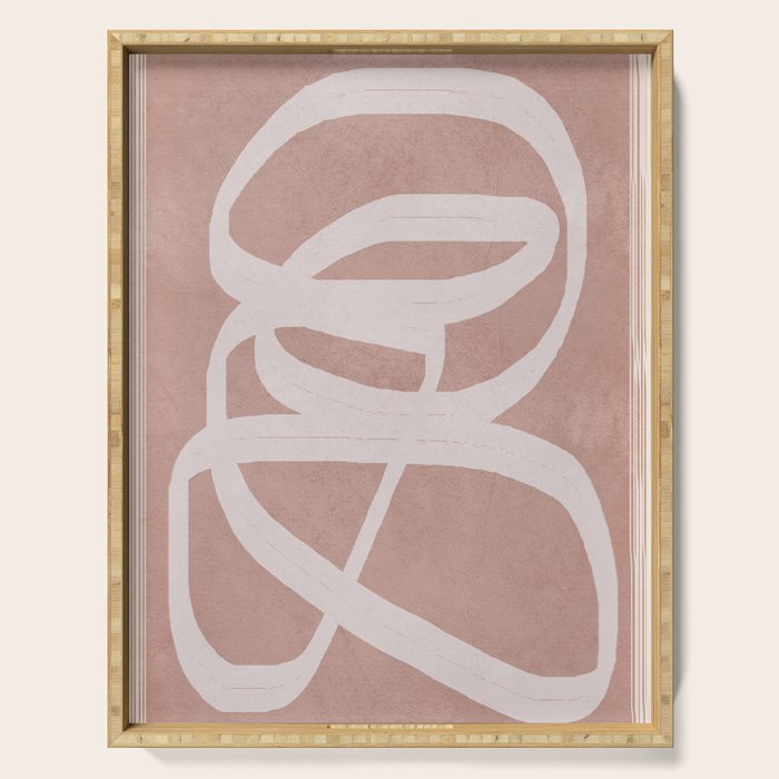 Abstract Flow III Serving Tray Gallery Image 1