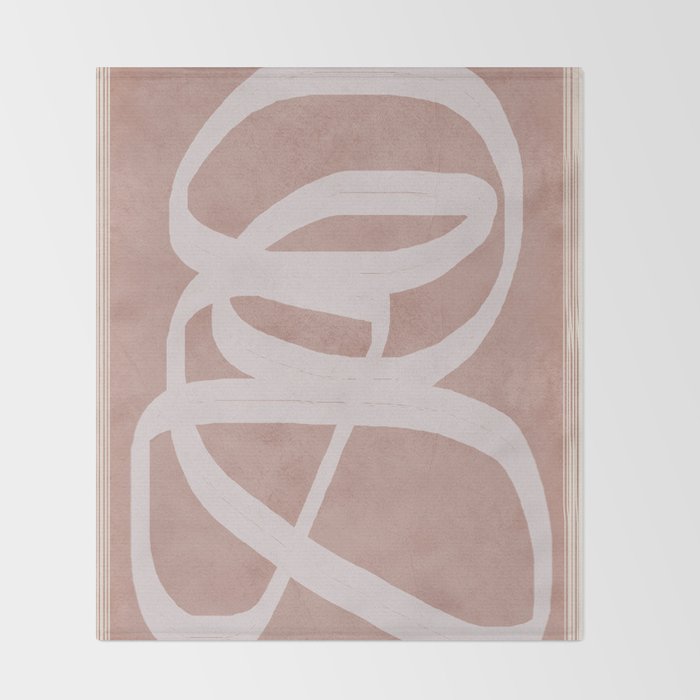 Abstract Flow III Throw Blanket Gallery Image 2