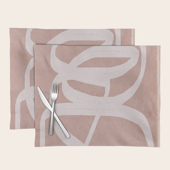 Abstract Flow III Placemat Gallery Image 1
