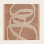 Abstract Flow III Wood Wall Art Gallery Image 1