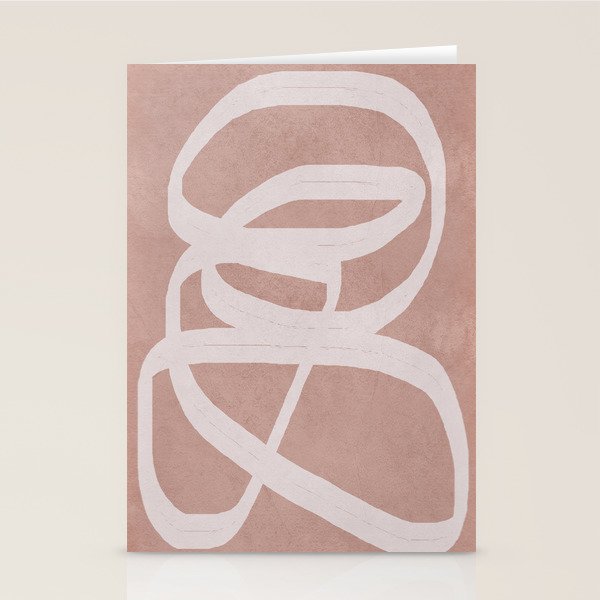 Abstract Flow III Stationery Card Gallery Image 1