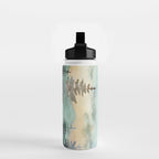 Pine Trees Water Bottle Gallery Image 2