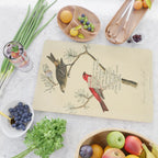 Bird Divinations: Pine Finch (about: almanacofbirds.org) Cutting Board Gallery Image 2