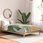 Abstract Art Tropical Leaves 3 Comforter Gallery Image 2