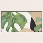 Abstract Art Tropical Leaves 3 Desk Mat Gallery Image 3