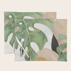 Abstract Art Tropical Leaves 3 Placemat Gallery Image 1