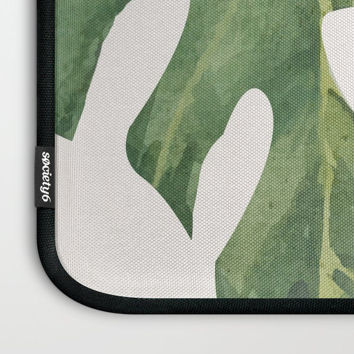Abstract Art Tropical Leaves 3 Laptop Sleeve Gallery Image 3