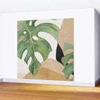 Abstract Art Tropical Leaves 3 Wall Mural Gallery Image 2