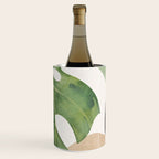 Abstract Art Tropical Leaves 3 Wine Chiller Gallery Image 1