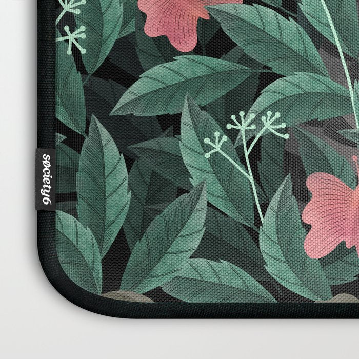 Butterfly Garden (Tabby Cat Version) Laptop Sleeve Gallery Image 3
