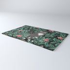 Butterfly Garden (Tabby Cat Version) Rug Gallery Image 3
