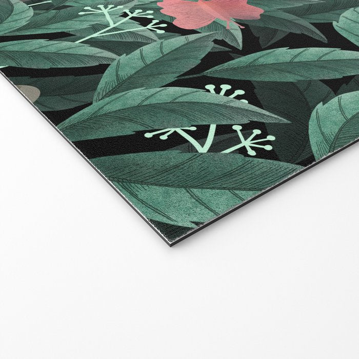 Butterfly Garden (Tabby Cat Version) Welcome Mat Gallery Image 2