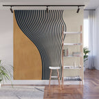 abstract minimal 75 Wall Mural Gallery Image 1