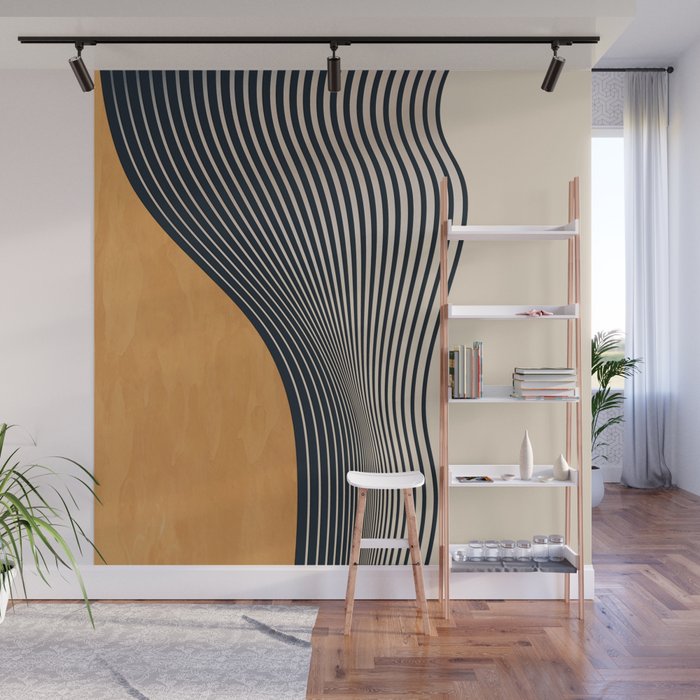 abstract minimal 75 Wall Mural Gallery Image 1