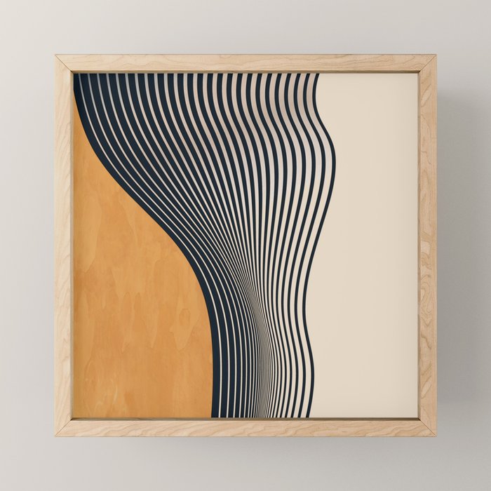 abstract minimal 75 Mini Art Print Gallery Image 1