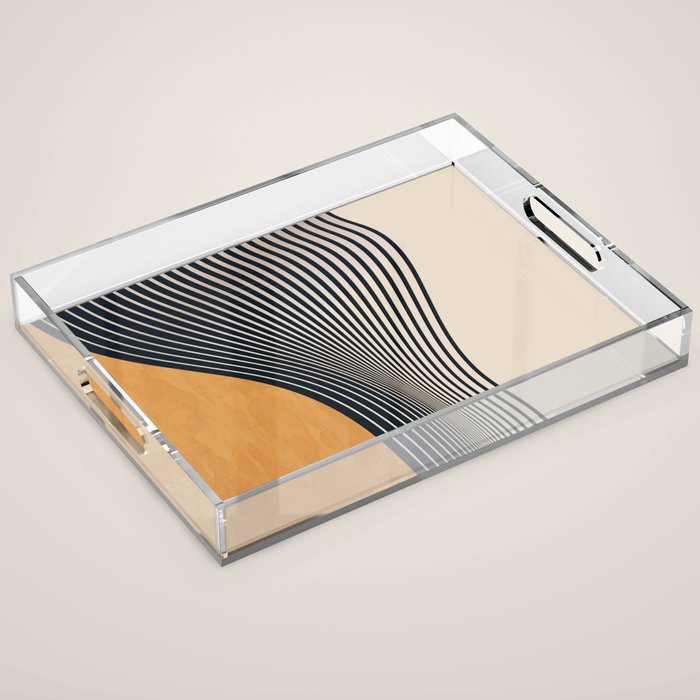 abstract minimal 75 Acrylic Tray Gallery Image 1